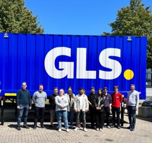 Azubiausflug zum GLS-Logistiklager